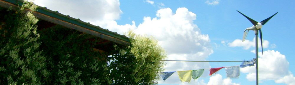Alternative Energy Small House near Taos, New Mexico
